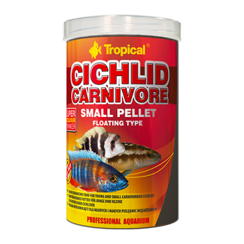Cichlid Carnivore Small Pellet 250ml/90g