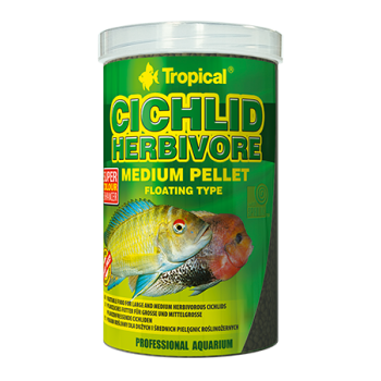 Cichlid Herbivore Medium Pellet 1000ml/360g