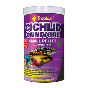 Cichlid Omnivore Small Pellet  250ml/90g