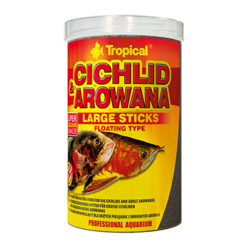 Cichlid & Arowana Large Sticks 250ml/75g