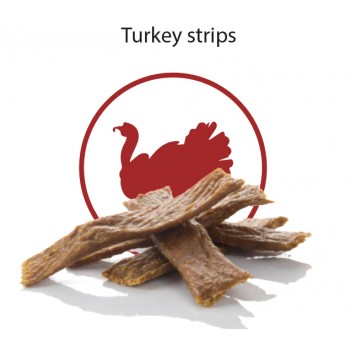 Celtic Treats - Meat Strips Turkey 100g (box of 25)