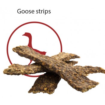 Celtic Treats - Meat Strips Goose 100g (box of 25)