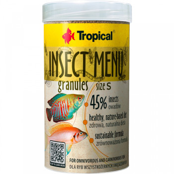 Insect Menu Granules Size S 250ml/135g