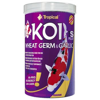 Koi Wheat Germ & Garlic Pellet size S 1000ML/400g -tin